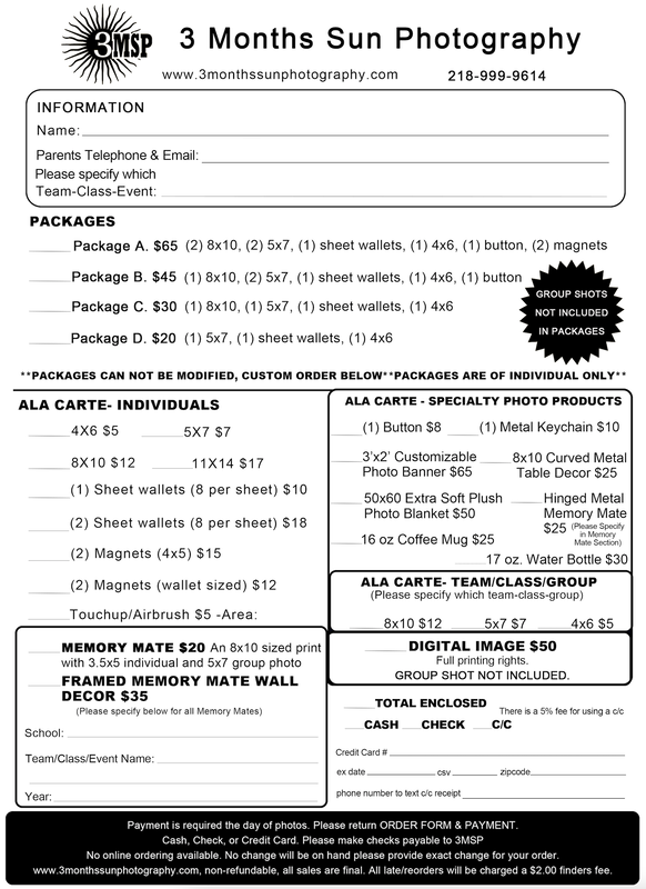 forms for photography clients